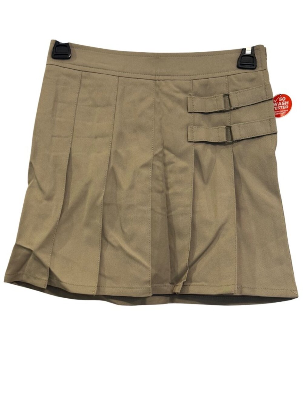 French Toast Girls Adjustable Waist Khaki Pleated Skort Size 7